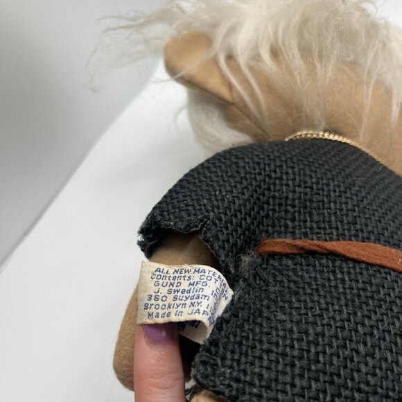 Vintage 60s Gunderful Creation Wizard Dwarf Plush Weighed Doll Japan 9” Gund - Picture 5 of 10